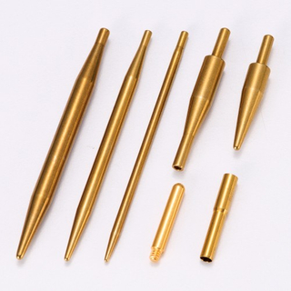 Custom Brass CNC Turned Pins & Precision Shafts